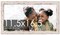 11.5x16.5 Shabby Chic Picture Frame with UV-Resistant Acrylic & Acid Free Backing, Available in 9 Finishes - Black, Blue, Brown, Green, Orange, Pink, Red, and White